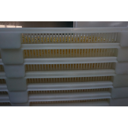 stacked softgel drying trays