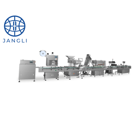 softgel counting and bottling production line